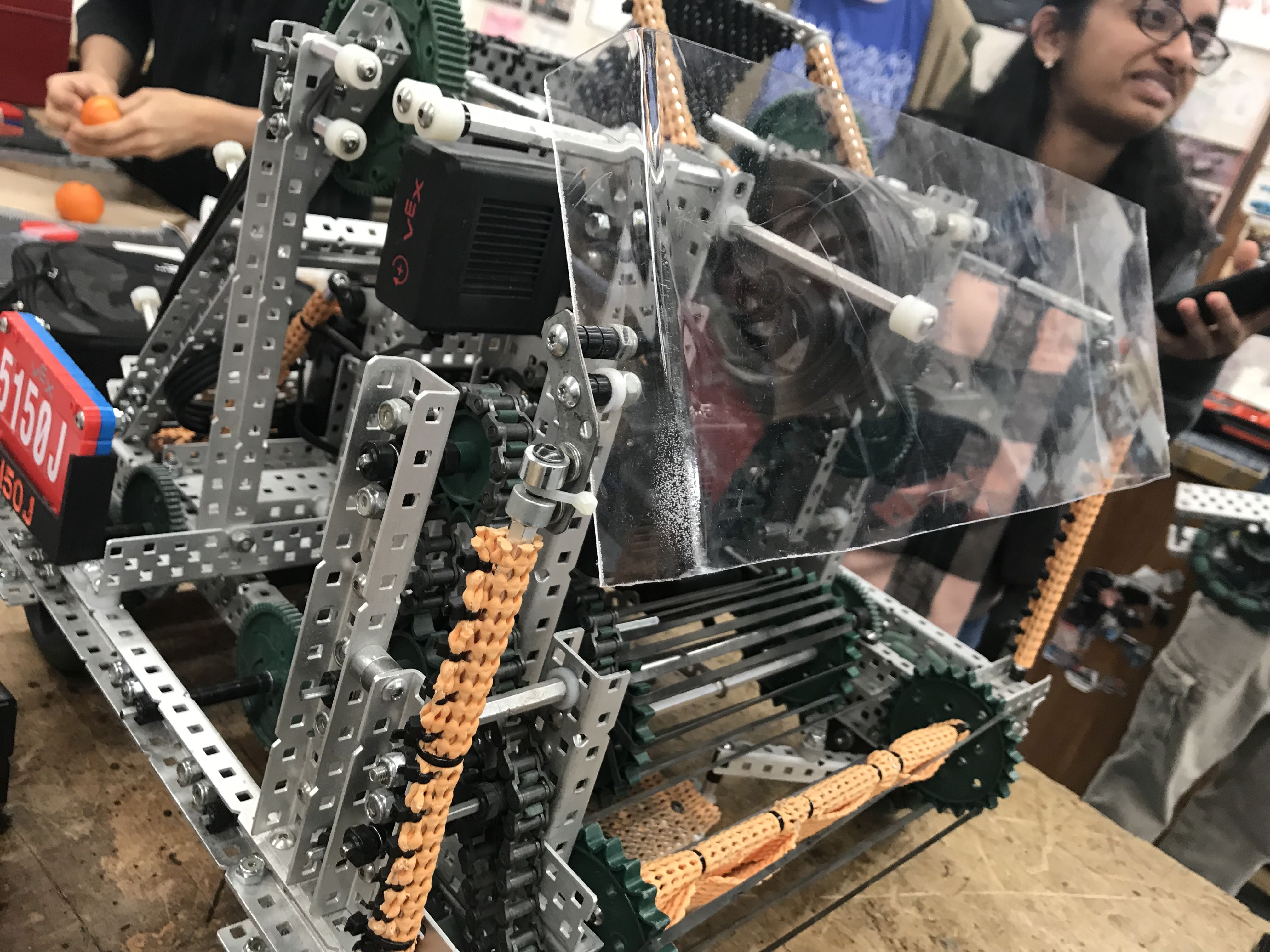 2018-2019 Turning Point robot lift detail